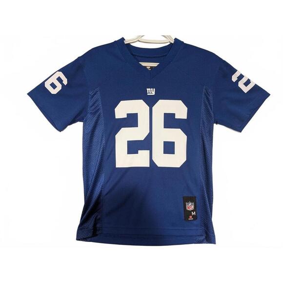 New York Giants #26 Jersey - NFL Official Merchandise Youth Medium - Picture 1 of 11
